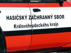 Víkendové zásahy hasičů v Královéhradeckém kraji