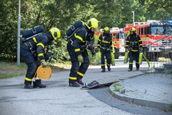 Exploze s následným požárem ve zdravotnickém zařízení