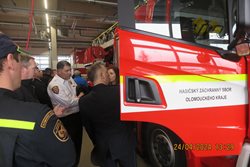 Američtí hasiči na návštěvě v Olomouci. Obnovujeme spolupráci