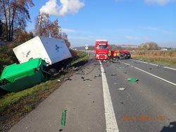 Střet dvou vozidel měl tragické následky