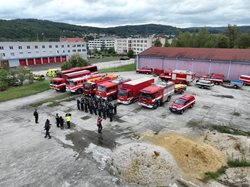 Odřad vyslán na pomoc kolegům