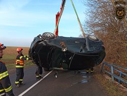 Dopravní nehoda osobního automobilu